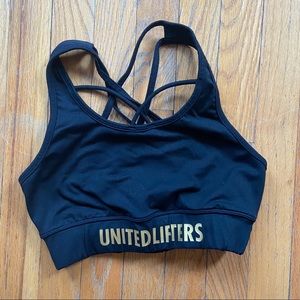 United Lifters sports bra M